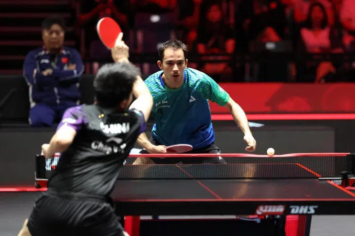 WTT新加坡大满贯 男单二号种子卡尔德拉诺爆冷无缘晋级