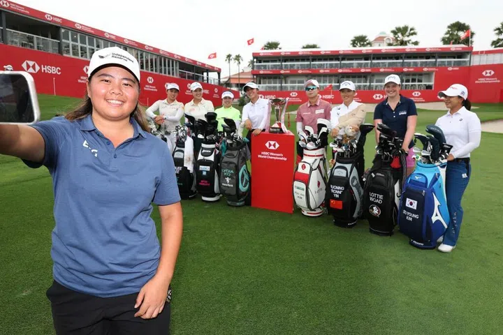 中国高尔夫球手陈暄尹和陈星彤再次出征汇丰女子世界锦标赛