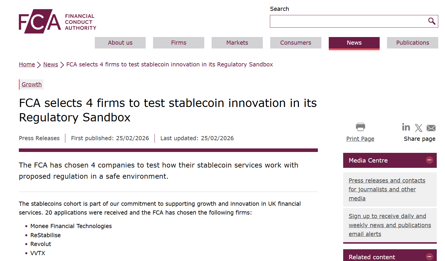 Coinbase, Bank of England, UK Government, United Kingdom, Stablecoin