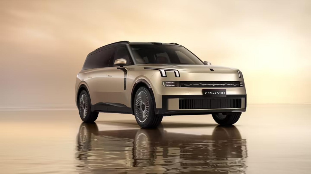 全新“日冕金”涂装领克大五座SUV正式发布