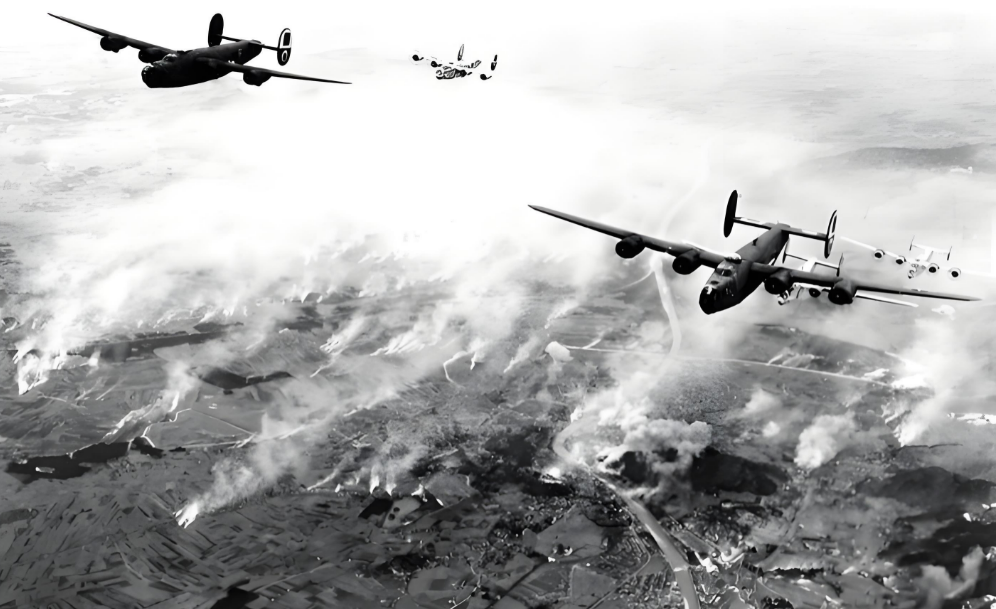 战略轰炸曾在二战期间频繁上演。