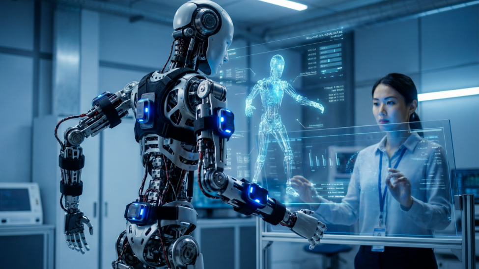 智象未来联手诺亦腾机器人:年内预计生成超数万小时具身智能训练数据