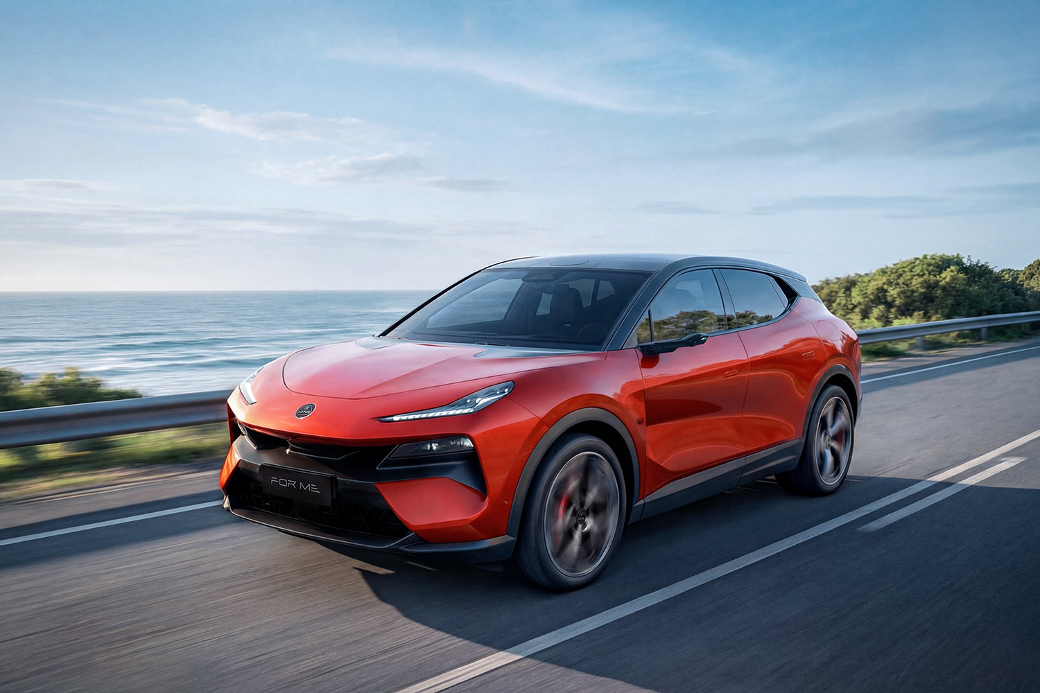 莲花For Me首搭路遥超级混动 952马力/零百3.3秒/指导价50.8万元起