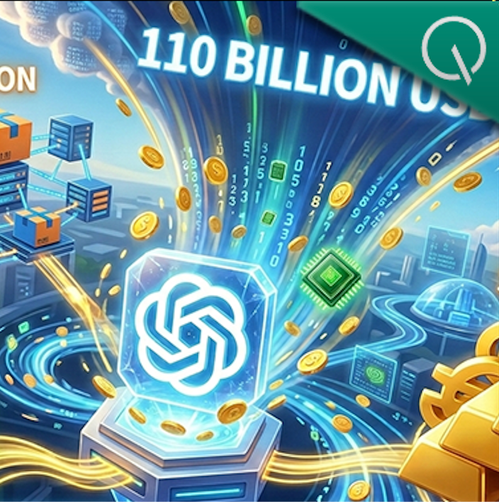 OpenAI最新融资1100亿美元!英伟达亚马逊软银都抢到船票了