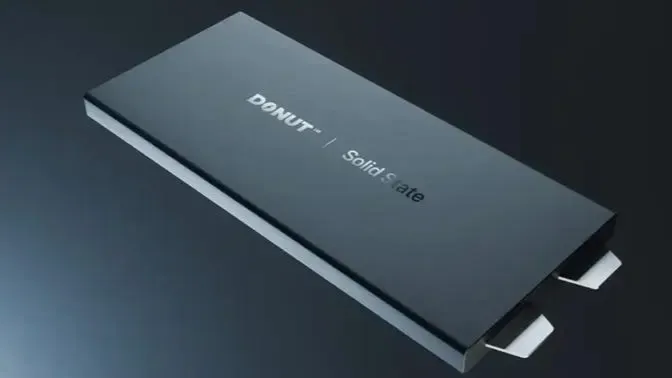 Donut Lab发布固态电池自放电试验数据:十天后仍保97.7%电量