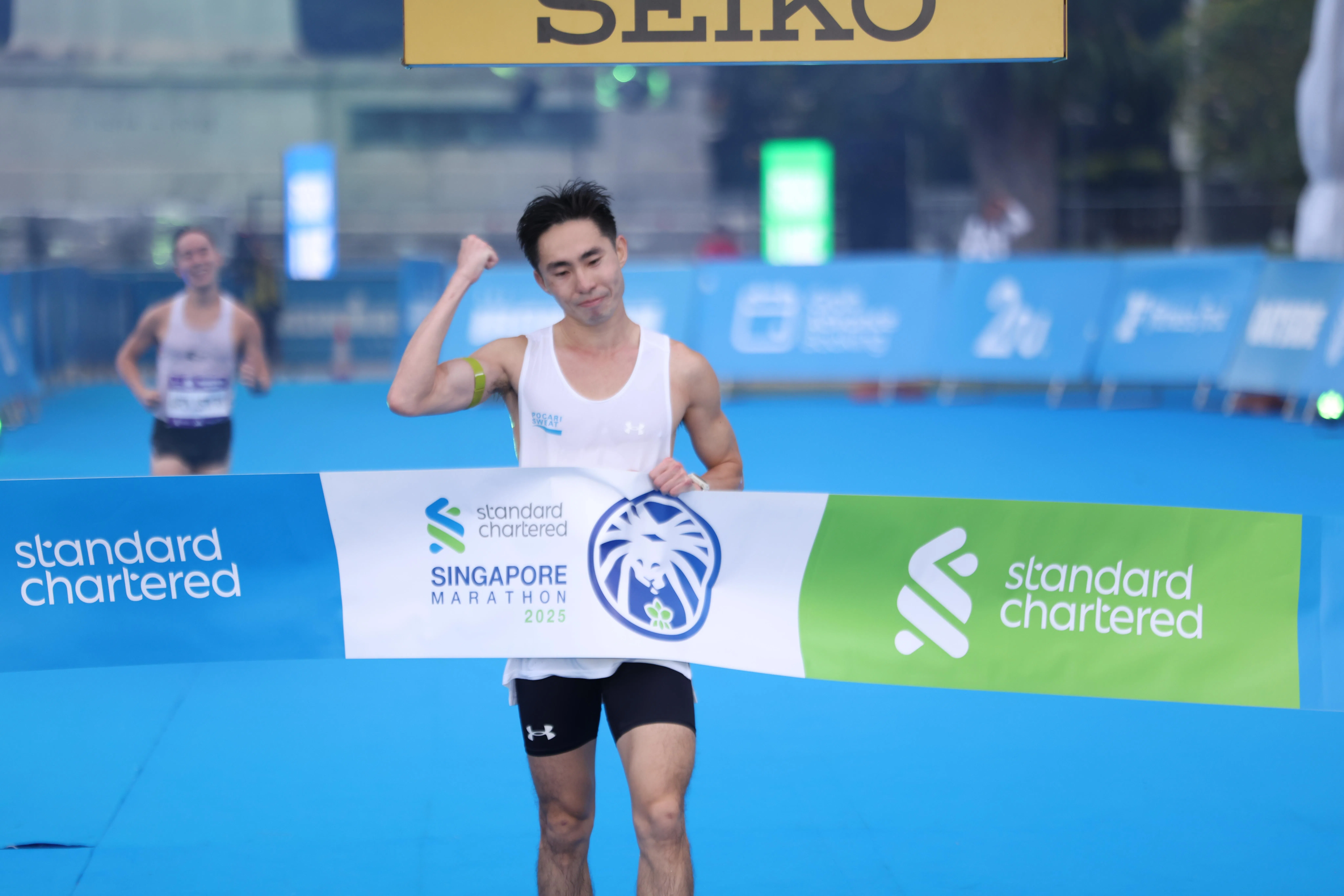 苏睿勇去年赢得渣打马拉松半马和全马全国双料冠军。（档案照片）