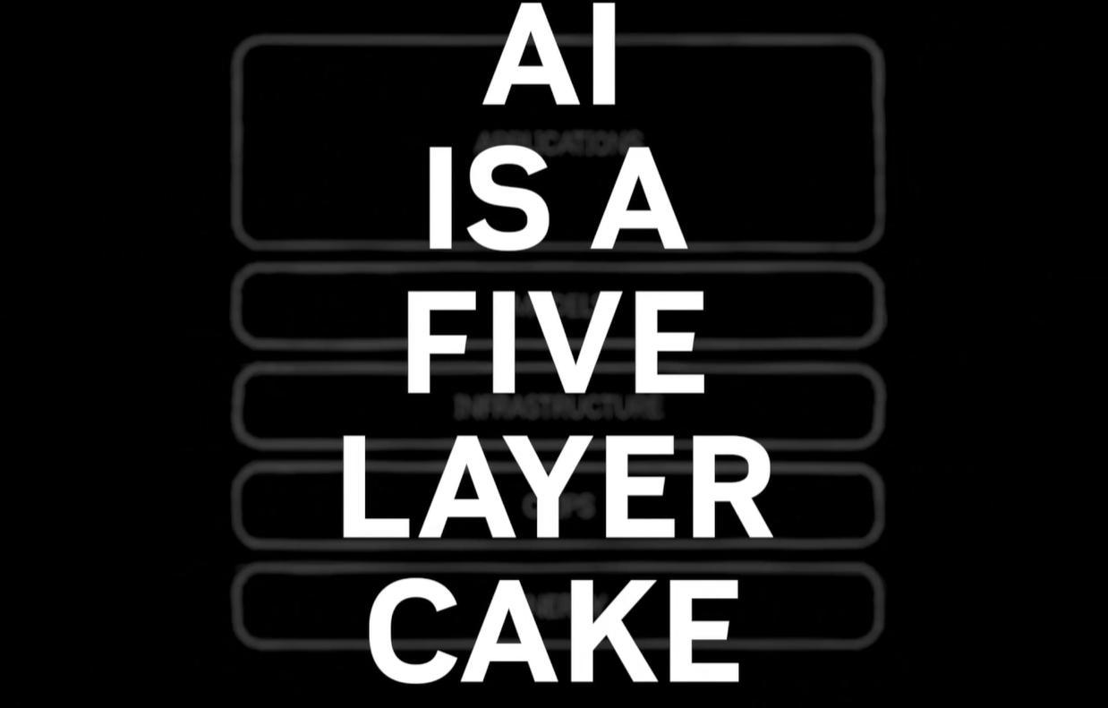 黄仁勋罕见发布长文:定义AI“五层架构”,预判将创造更多就业(附全文)