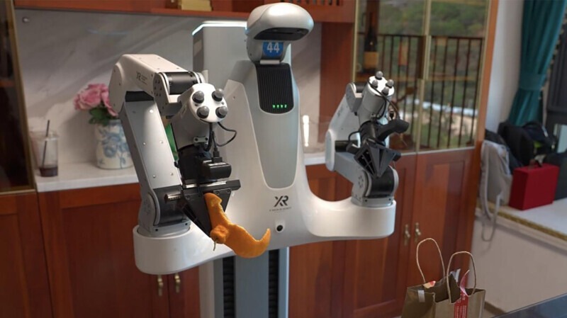 58到家与自变量合作,引领全球首台家庭服务机器人时代