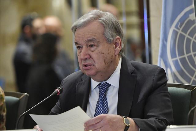 联合国秘书长呼吁黎以冲突各方重启谈判