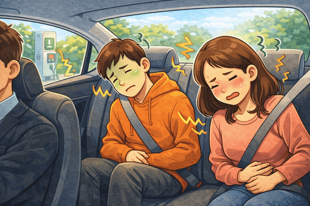 网友热议网约车电车易晕车现象,原来问题不在个人体质