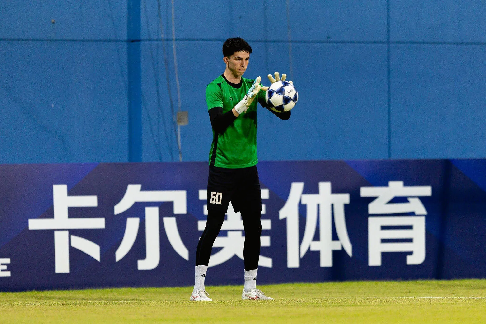 16岁门将罗杰斯第二次为淡滨尼上阵，可惜无法以一场胜利作为即将到来的17岁生日礼物。（取自BG淡滨尼流浪脸书）