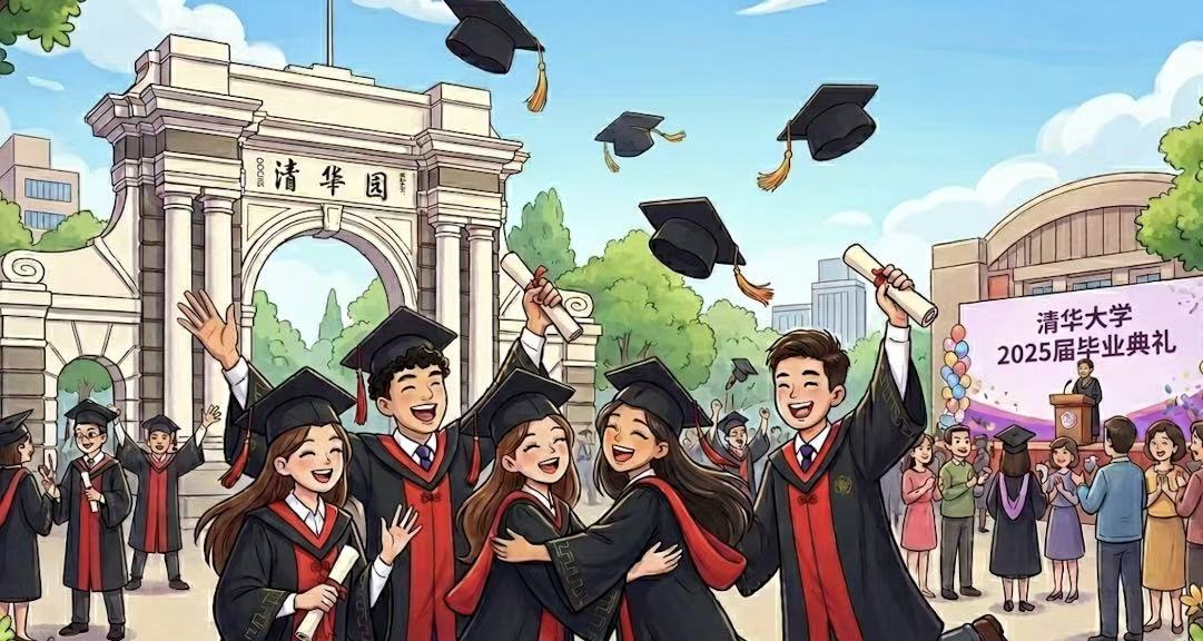 清华大学发布毕业生就业报告:海外深造比例降至8.5%,华为与字节跳动成热门选择