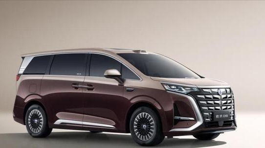 比亚迪第二代腾势D9内饰图首发,明日预售