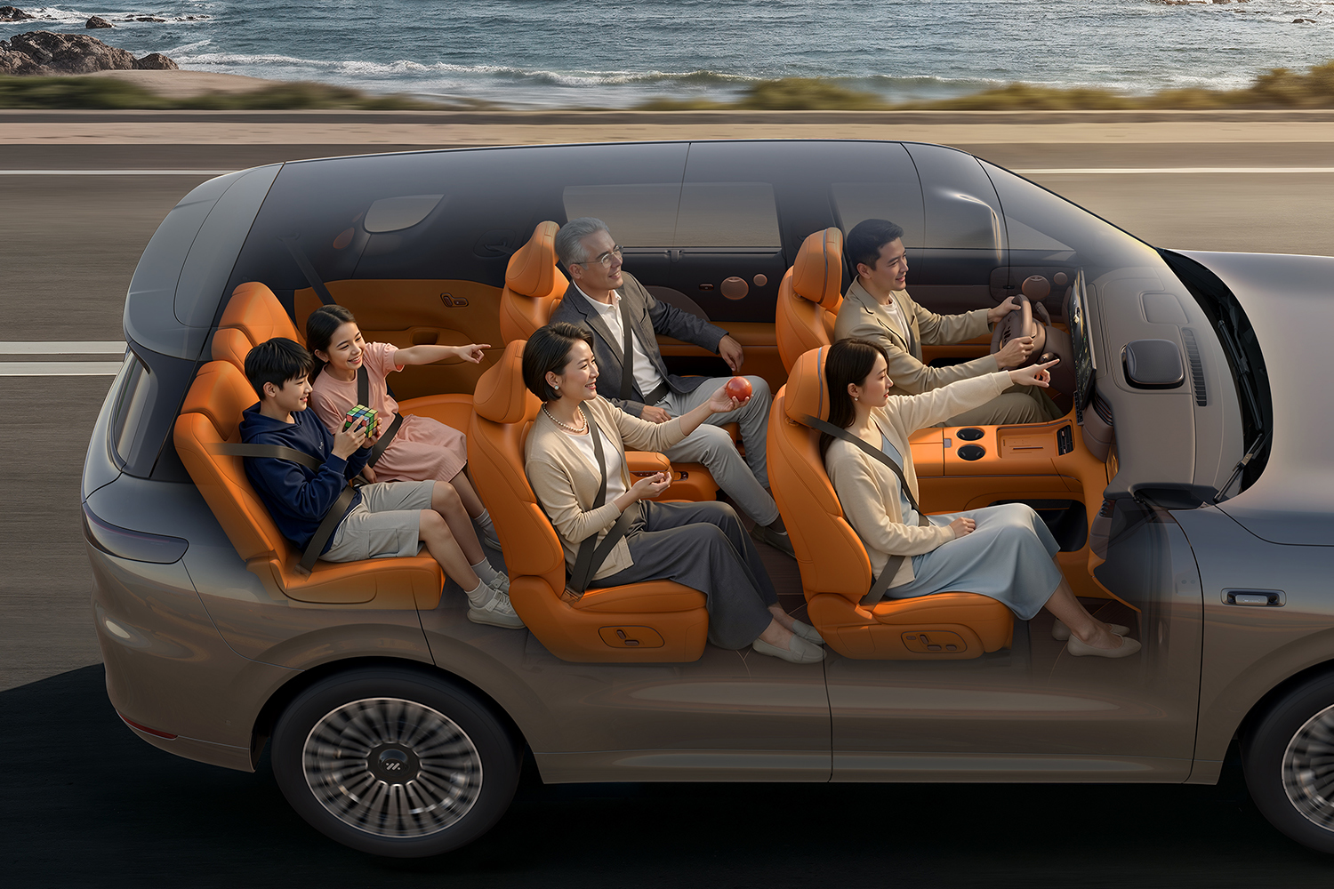 全线控四轮转向技术同级首次上车 智己LS8预售权益价25.98万元起