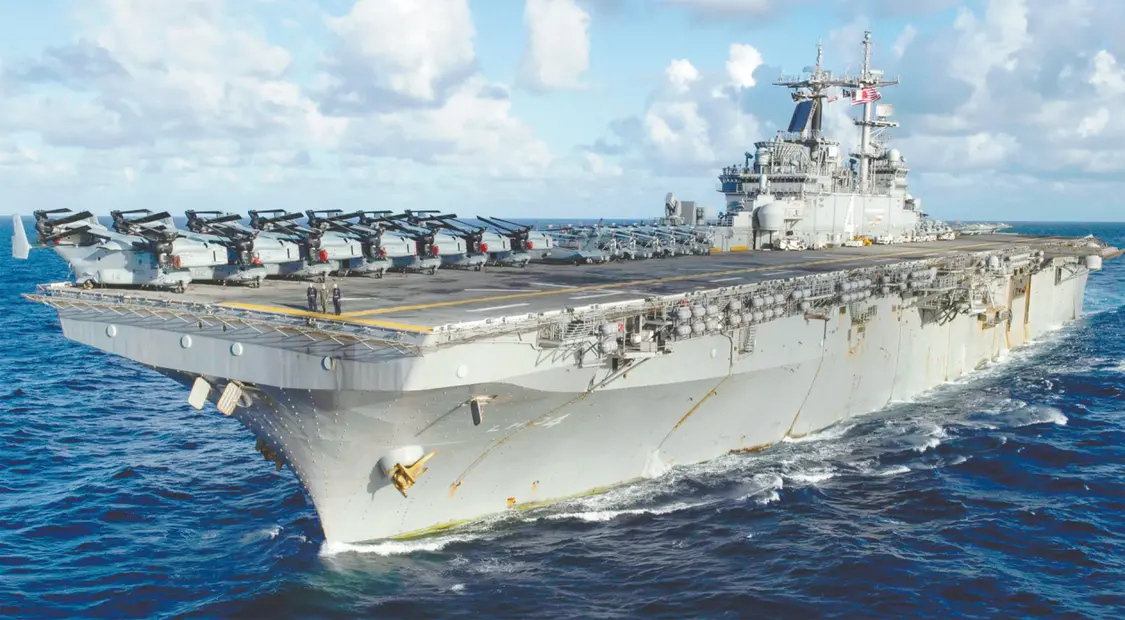 第二个两栖戒备群已经出发