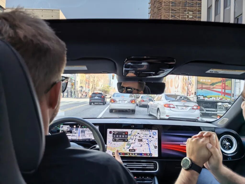 圣何塞街头车流并不湍急｜图片来源：极客公园