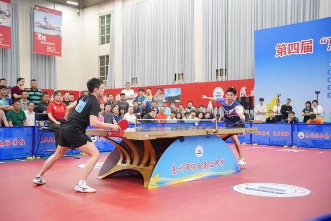 四年磨一剑,第四届“惠州综高杯”乒乓球团体赛落幕