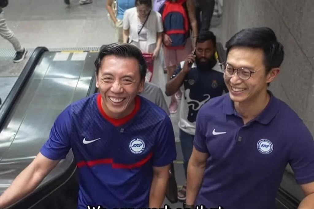 李斯平地铁上班路,萧振祥同行助力雄狮宣传攻势