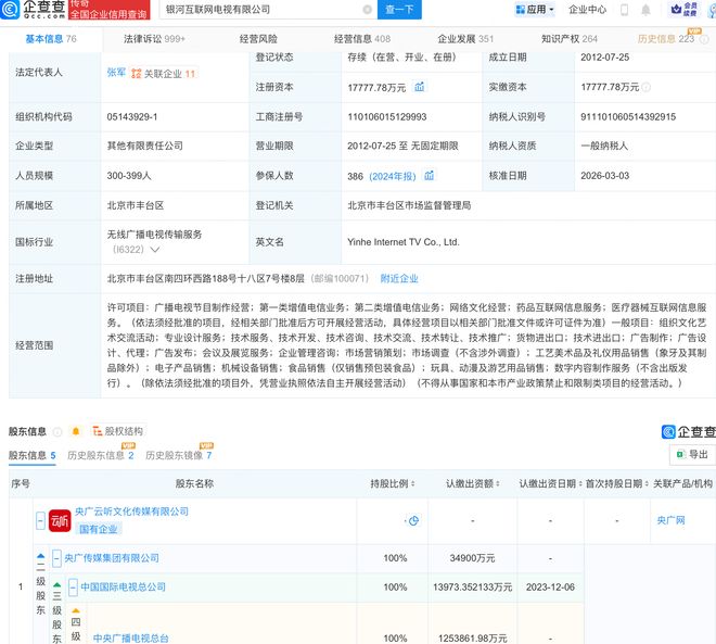 银河互联网电视获小米战略投资