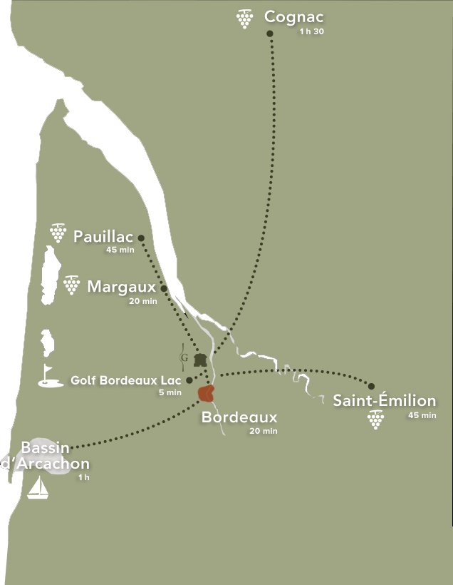 从波尔多出发,可以前往附近的小镇