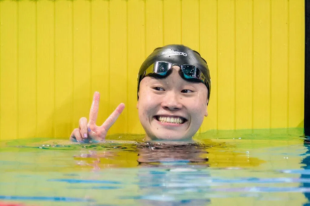 颜欣慧刷新400米个人混合泳全国纪录