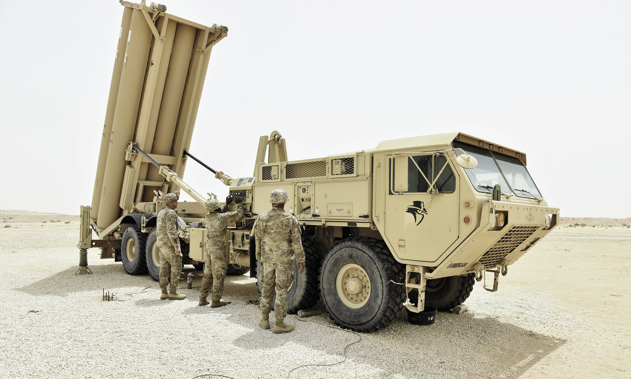 美军“萨德”系统资料图