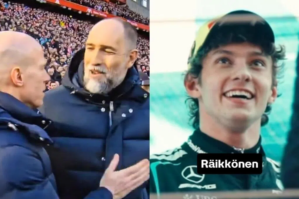 疑认错造型 图多尔尴尬认光头 安东内利错认为莱科宁