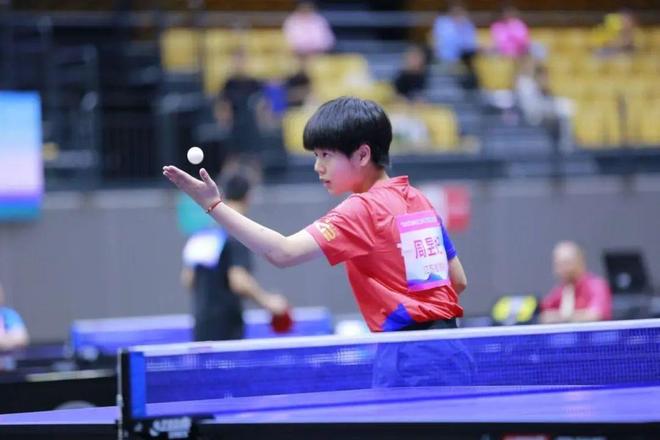 中国女乒14岁新星崛起：陈玘门徒闪耀国际赛场夺冠军之路