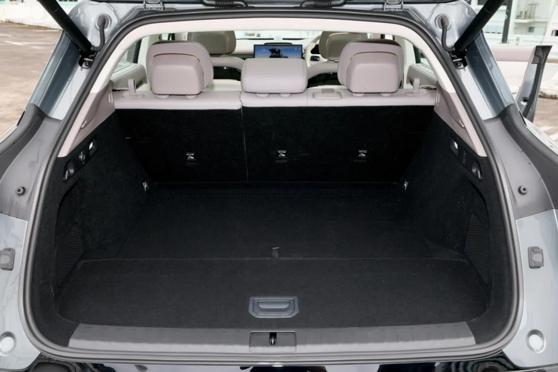 行李厢容积为616公升，可满足日常出行需求。（龙国雄摄）