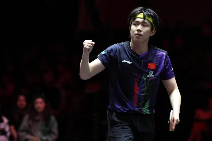 王楚钦迎战林昀儒 新加坡大满贯决赛国乒内斗孙颖莎对王曼昱