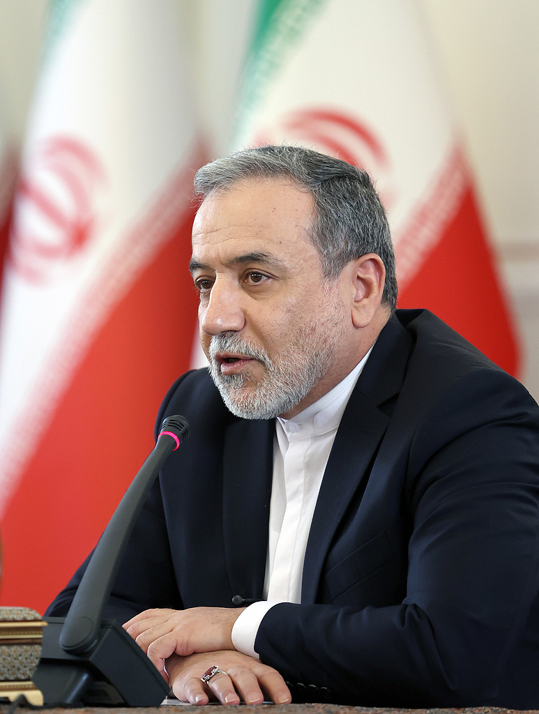 伊朗外交部长阿拉格齐 资料图 图源:视觉中国