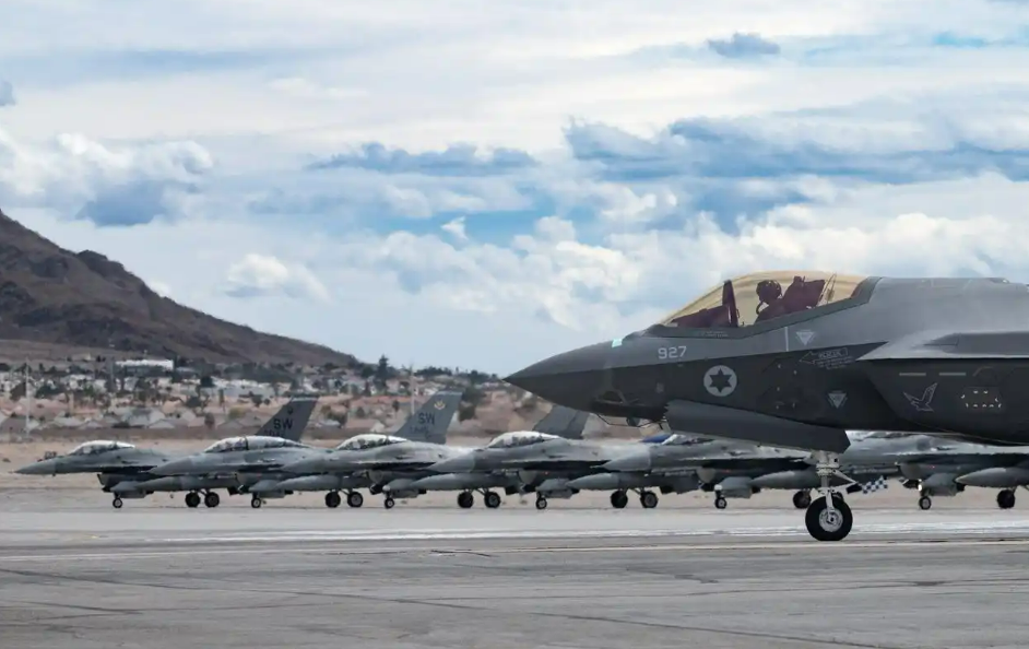 以色列空军机群,F-35I和F-16I是其核心打击力量。