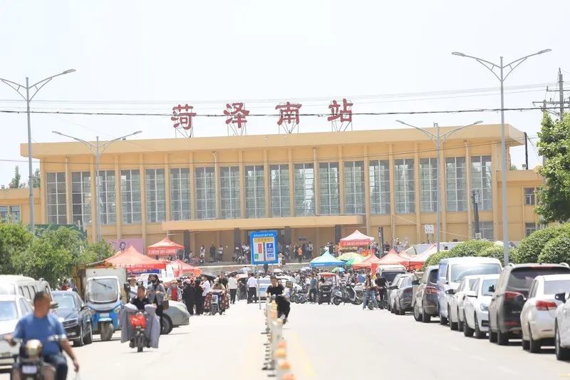 △菏泽南站。（图/IC photo）
