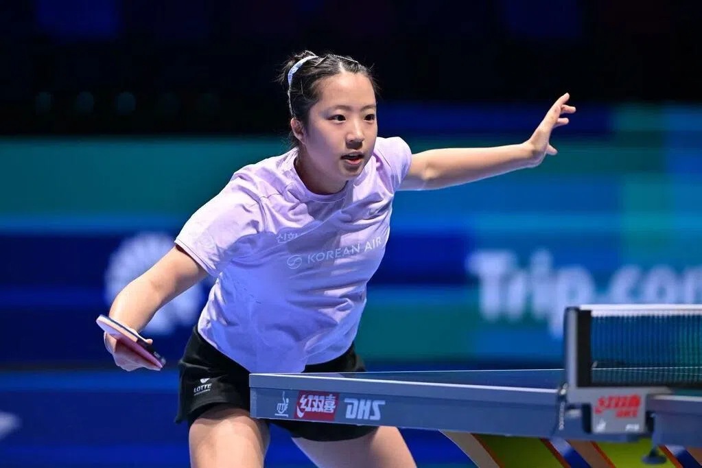 乒乓球世界杯 曾尖小组对手申裕斌轻松取得开门红