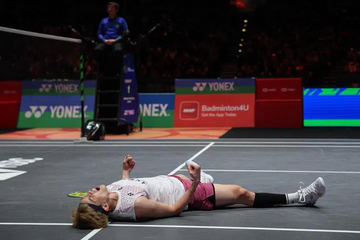 中华台北队创纪录：首夺全英羽毛球公开赛男单与混合双打冠军