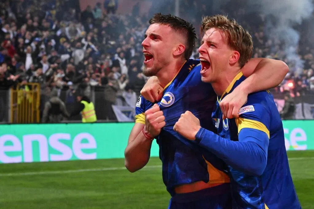 德米罗维奇助波黑进军世界杯 承诺请球迷痛饮庆祝