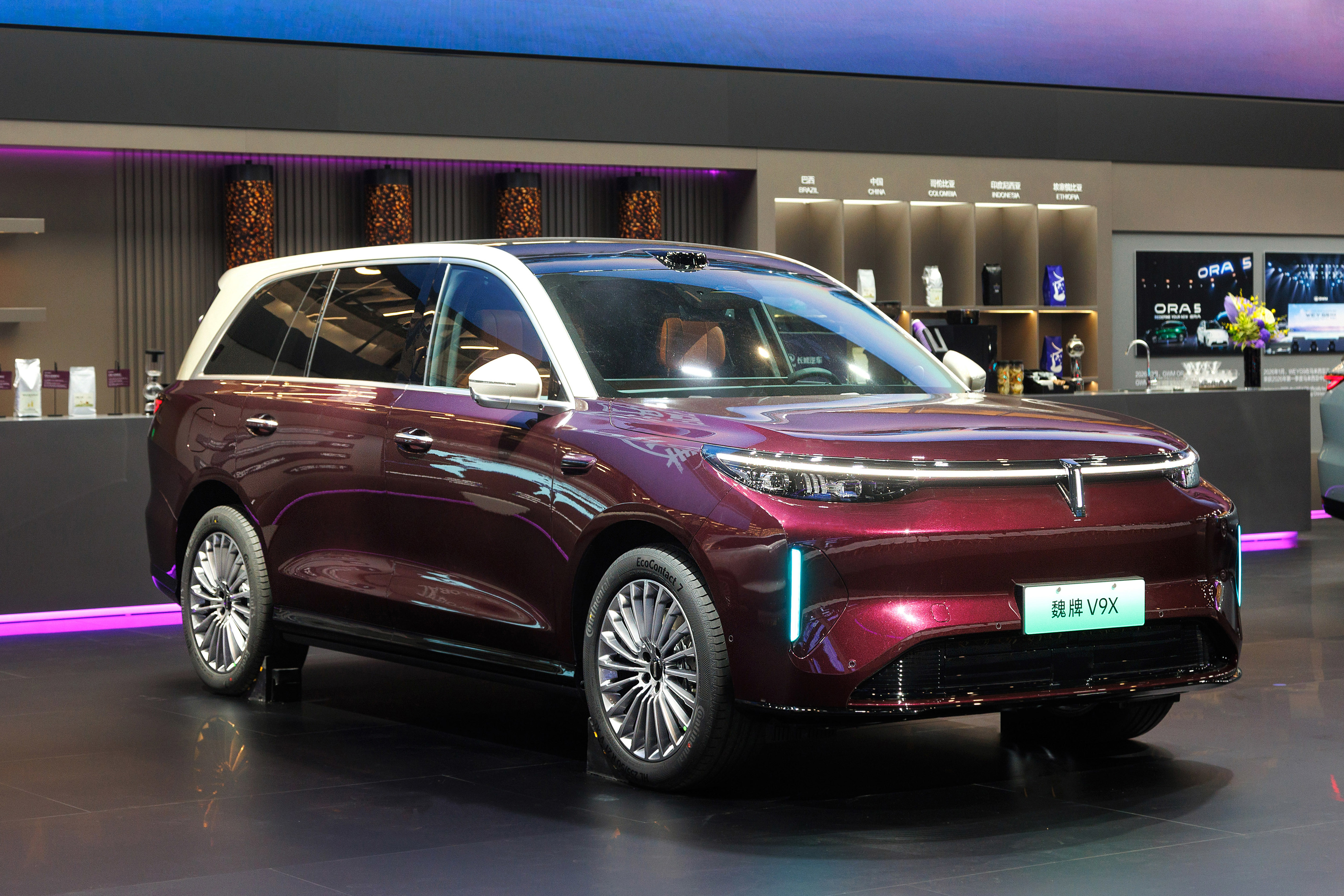 魏牌V9X在京车展展现豪华新高度，力夺全球旗舰荣誉