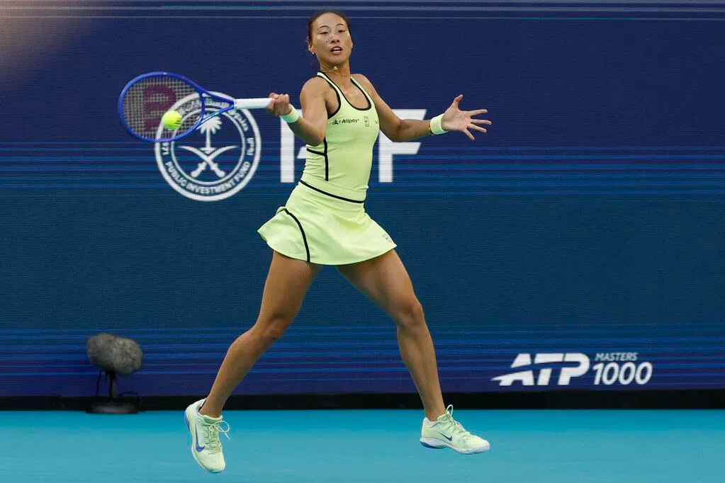 郑钦文世界排名跌至第37 脱落中国女网榜首宝座