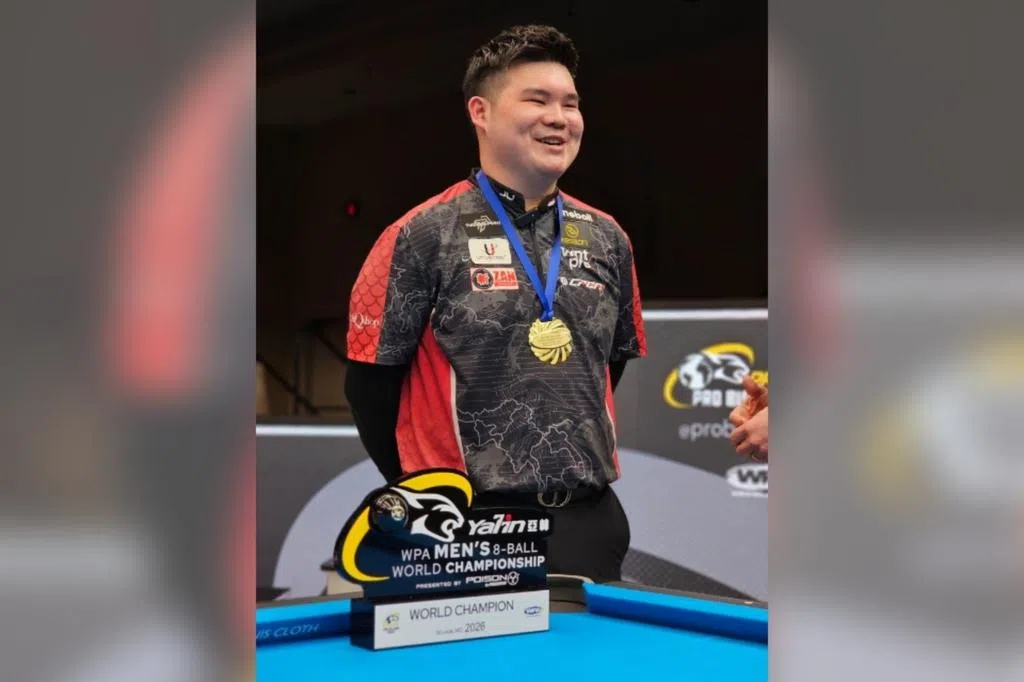 中国台球新星叶浚惟问鼎世界之巅 成功登顶男子8号球世锦赛