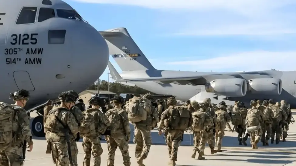 注意，5万人是总兵力，能直接用于战场进攻的美军依旧相当有限。