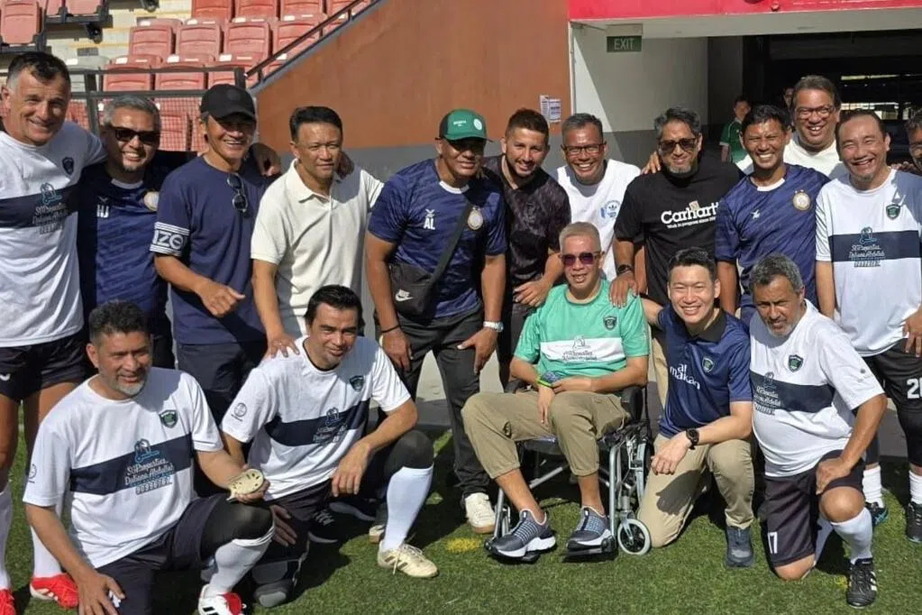 梁振伟发起慈善赛事援助中风的前国家队门将雷扎呼吁社会各界慷慨解囊