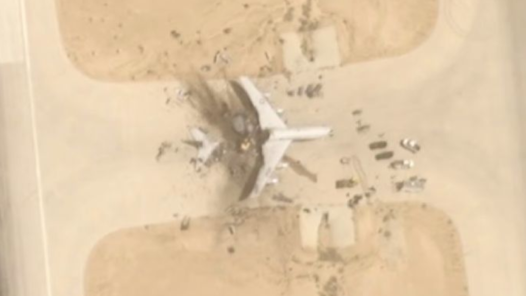 美媒体发布新卫星影像:沙特基地内的E-3预警机遭损毁