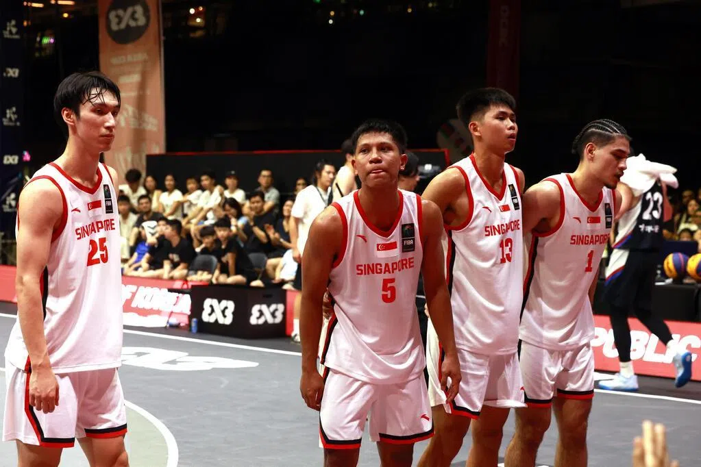 新加坡男子篮球队在三人篮球亚洲杯上憾负两场,止步八强之外