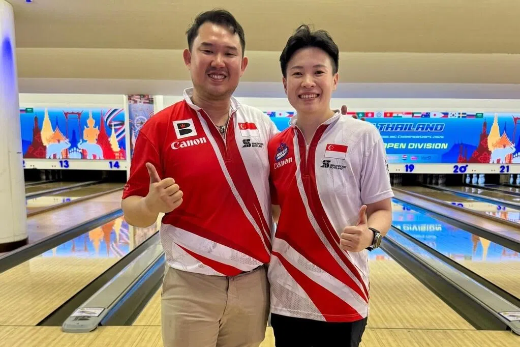 新加坡选手在泰国保龄球公开赛上摘得两枚银牌