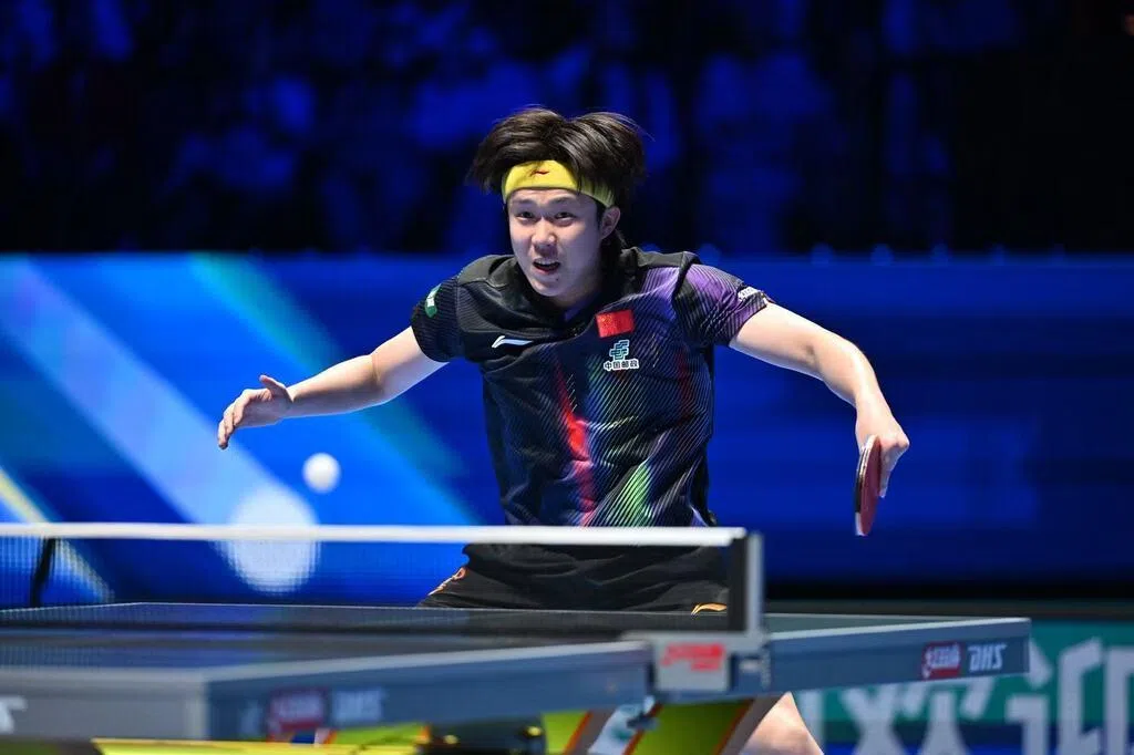 王楚钦与孙颖莎逆转取胜 进军澳门世界杯八强