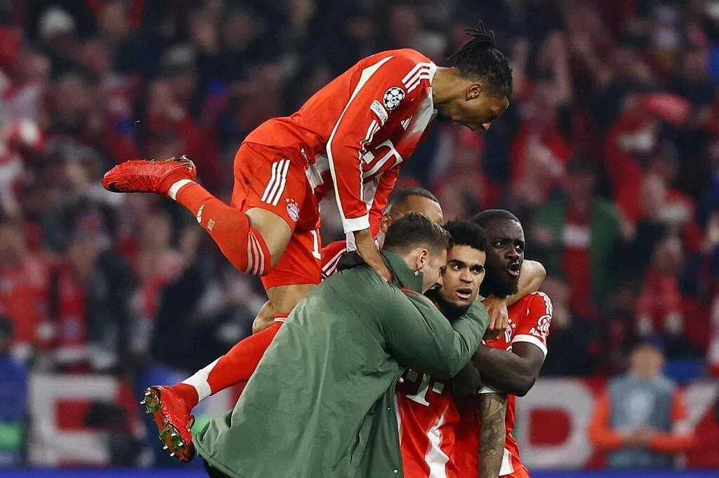 拜仁逆转绝杀皇马 携6:4比分闯入欧冠半决赛