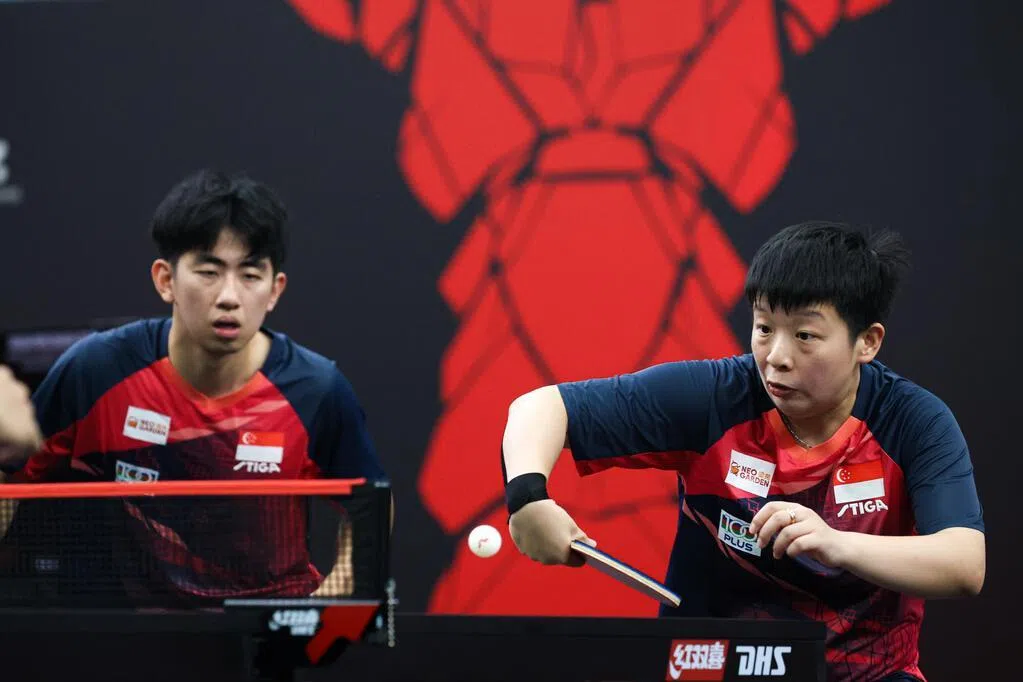 冯耀恩与曾尖击败搭档郭勇／舒麟茜 进军WTT太原站混双八强战