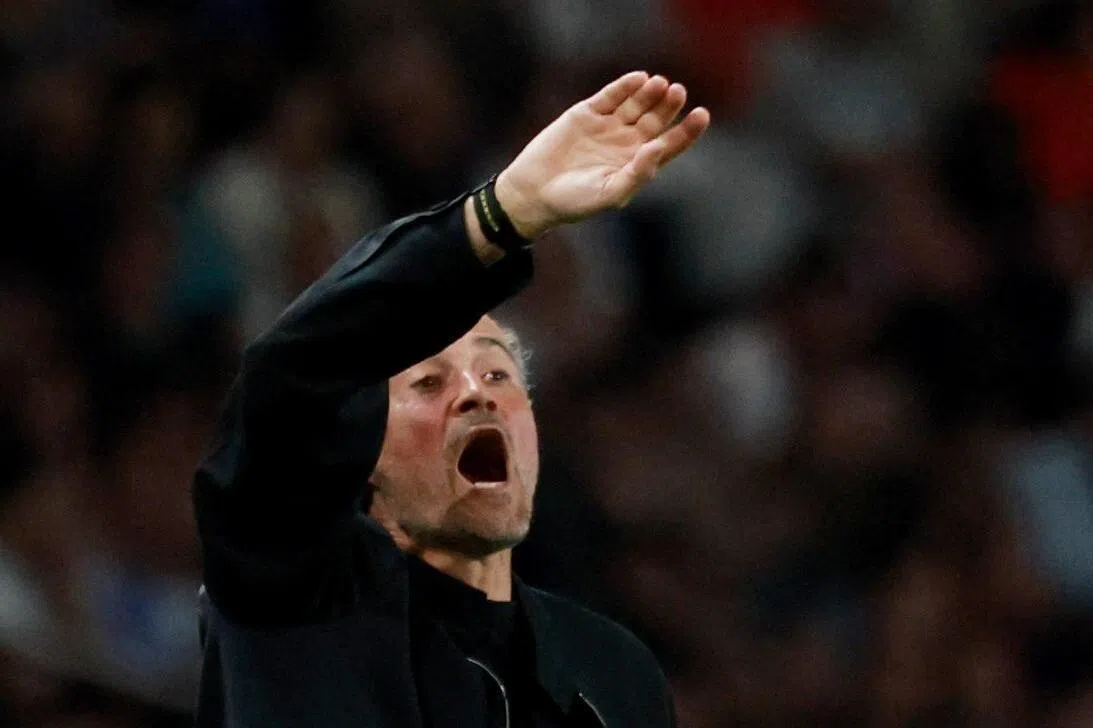 在红军主场作战不易，大巴黎主帅恩里克说，球队会保持警惕。（路透社）