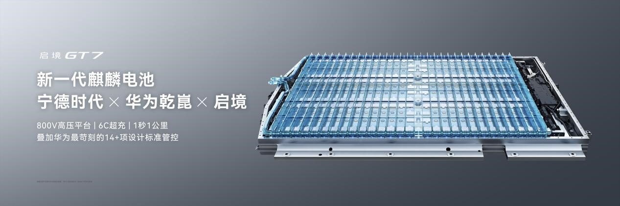 满配“含华量”！启境GT7携手华为乾崑新一代黑科技定义智能汽车新物种