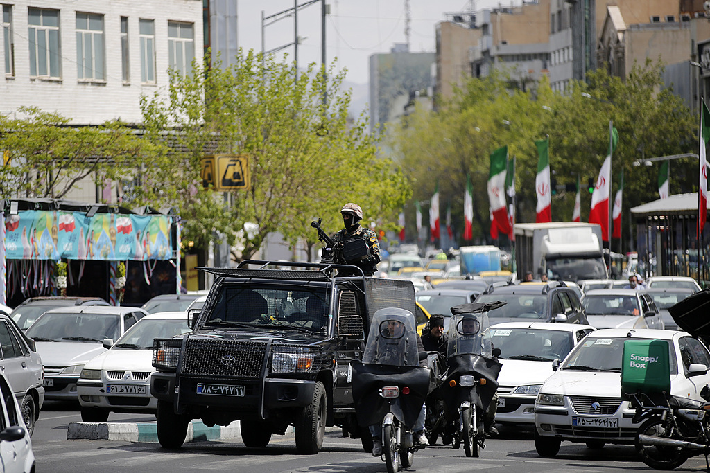 4月8日，伊朗德黑兰。（视觉中国）